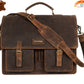 Calfnero Genuine Leather Men's Messenger Bag (430-Donald)