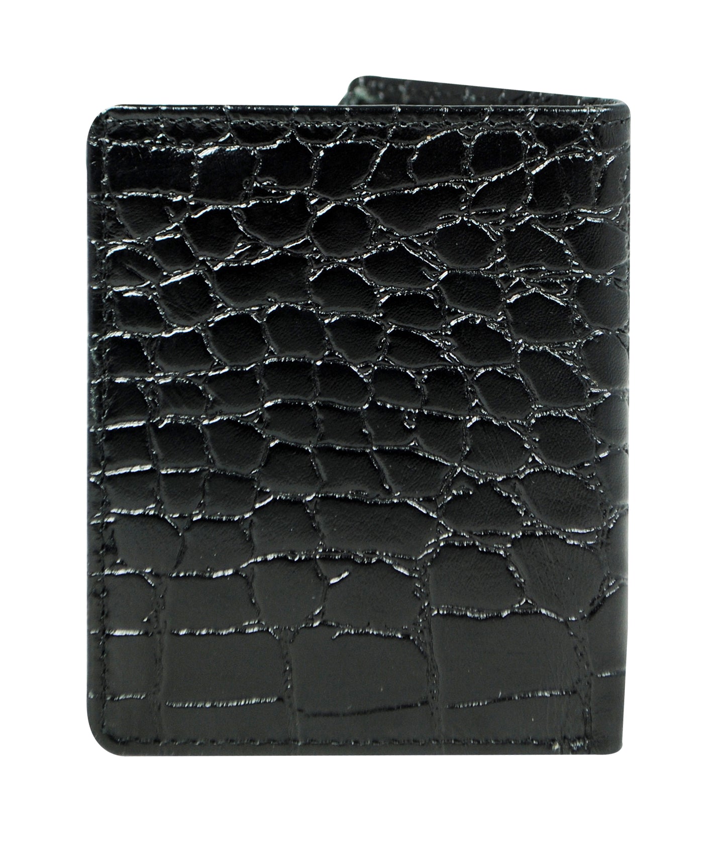Calfnero Genuine Leather  Men's Wallet (49002-Black)