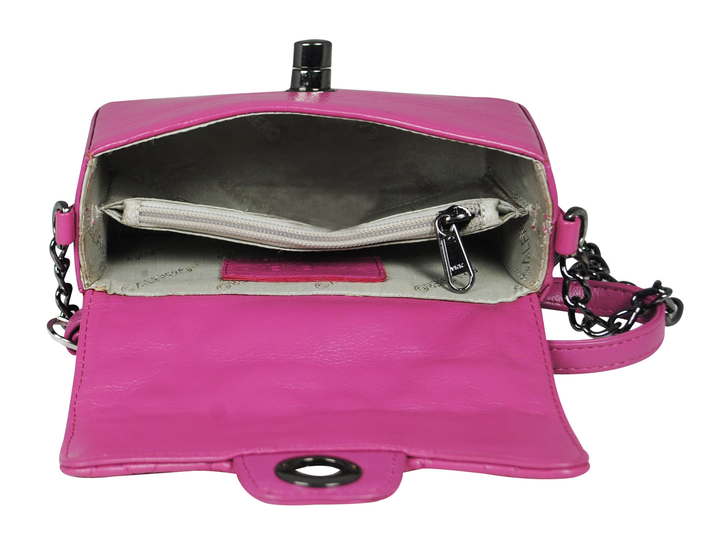 Calfnero Genuine Leather Women's Sling Bag (5110-Pink)