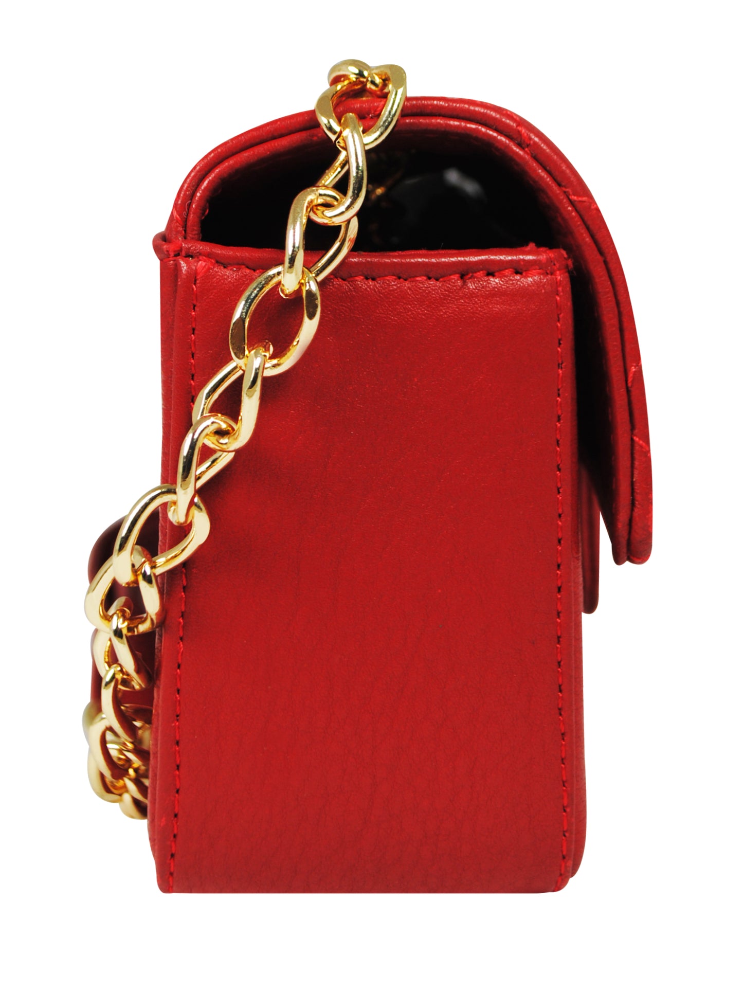 Calfnero Genuine Leather Women's Sling Bag (5110-Red)