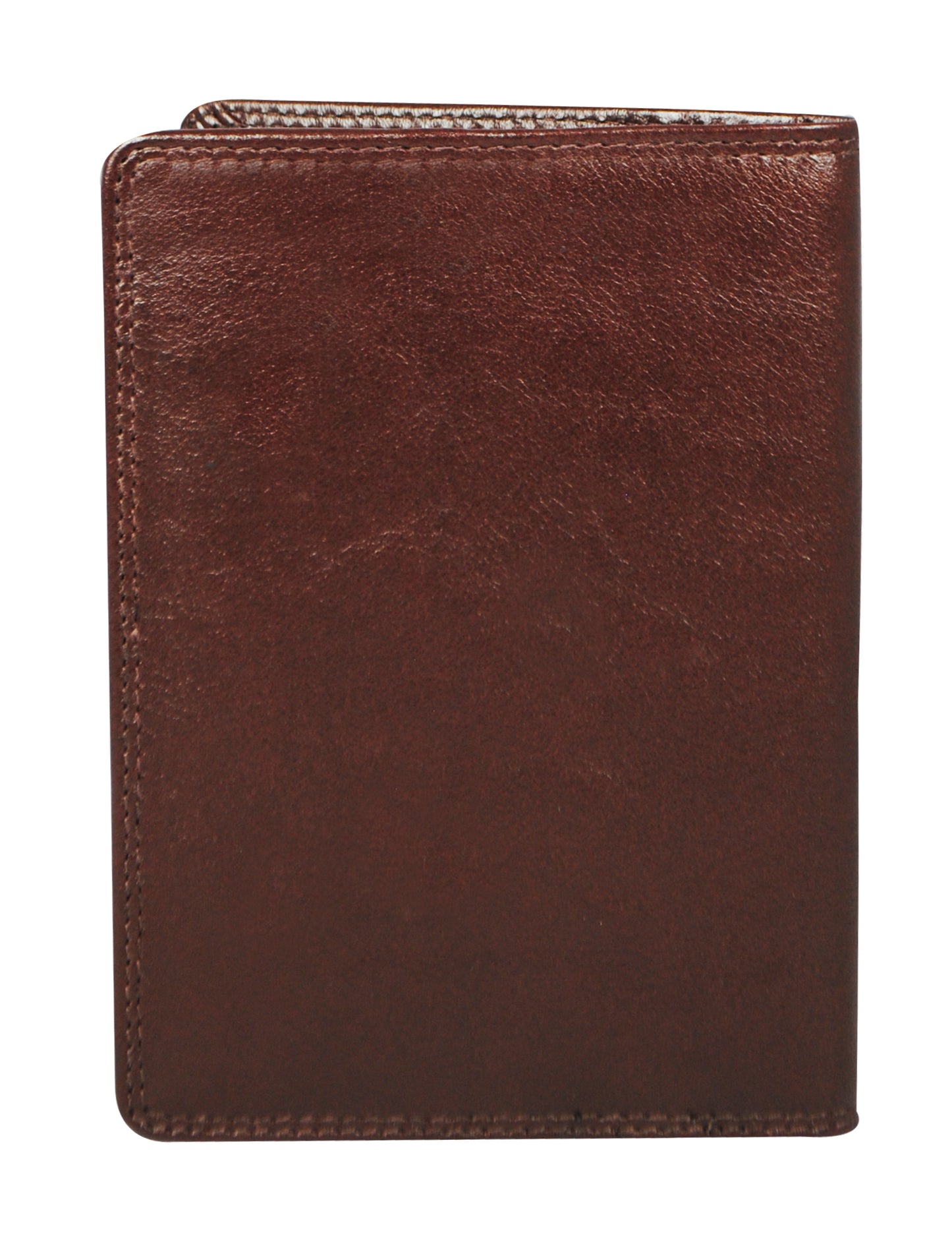 Calfnero Genuine Leather Passport Wallet-Passport Holder (5232-Brown)