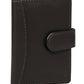 Calfnero Genuine Leather Card Case wallet (602-BROWN)
