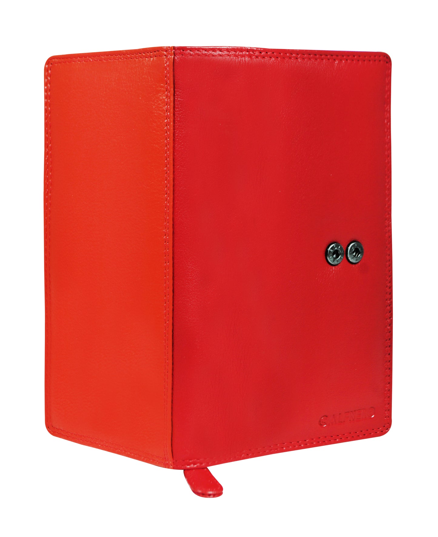 Calfnero Genuine Leather Women's Wallet (6082-Red-Multi)
