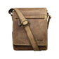 Calfnero Genuine Leather Men's Cross Body Bag (6307-Hunter)