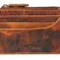 Calfnero Genuine Leather Card Case Wallet (70760-Kara)