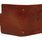 Calfnero Genuine Leather Card Case (70815-Brown)