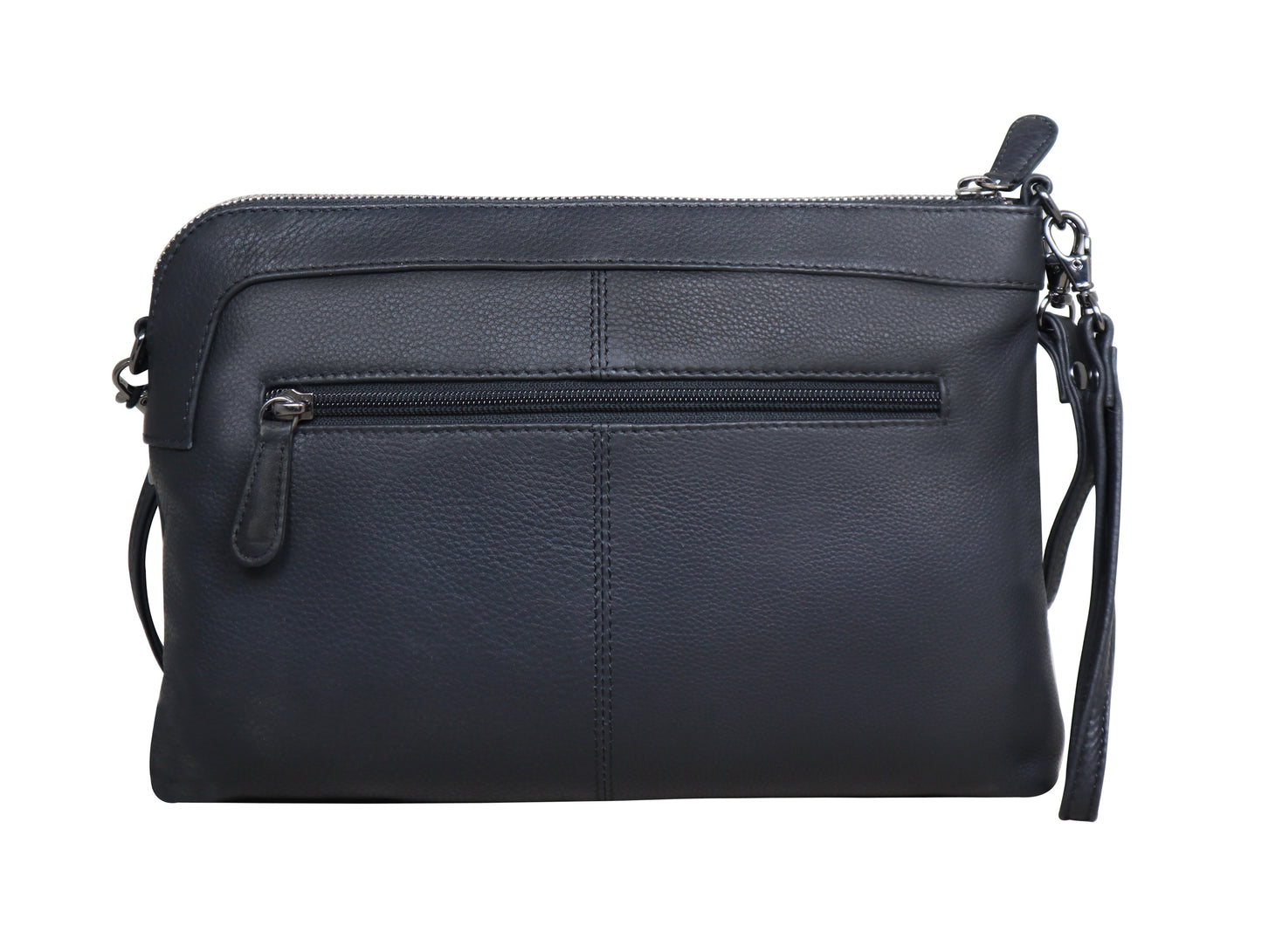 Calfnero Genuine Leather Women's Sling Bag (712660-Black)