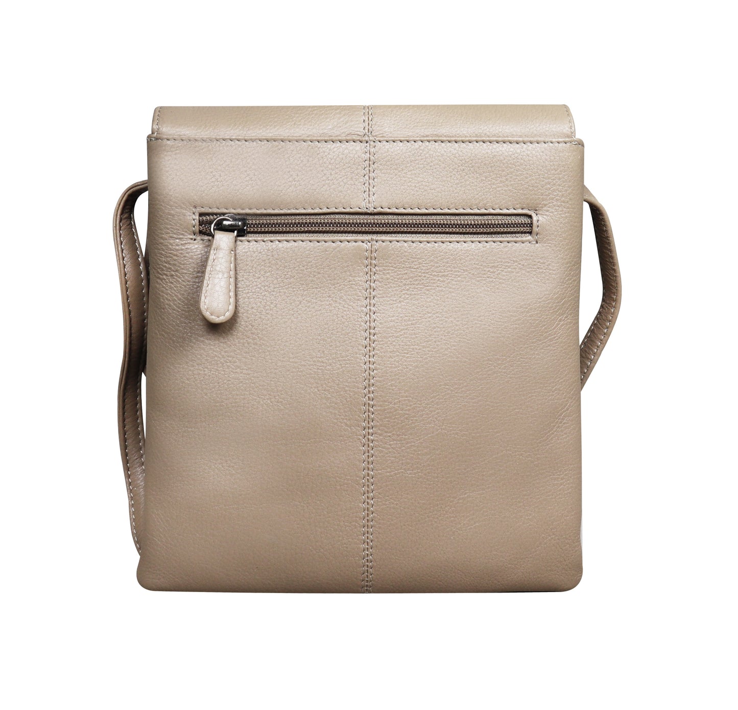 Calfnero Genuine Leather Women's Sling Bag (712740-Taupe)