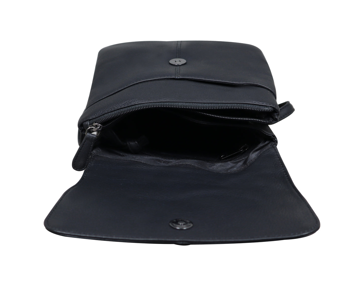 Calfnero Genuine Leather Women's Sling Bag (712740-Black)