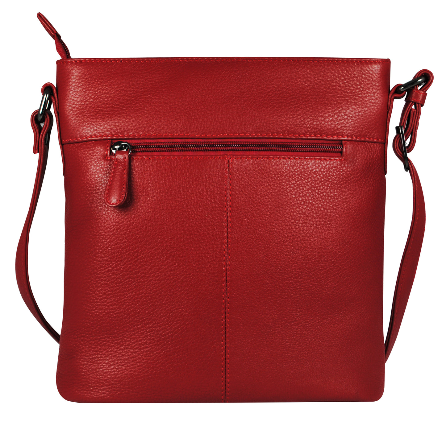 Calfnero Genuine Leather Women's Sling Bag (713680-Red)