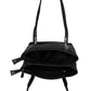 Calfnero Women's Genuine Leather Shoulder Bag (713929-Black)