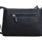 Calfnero Genuine Leather Women's Sling Bag (713935-Black)