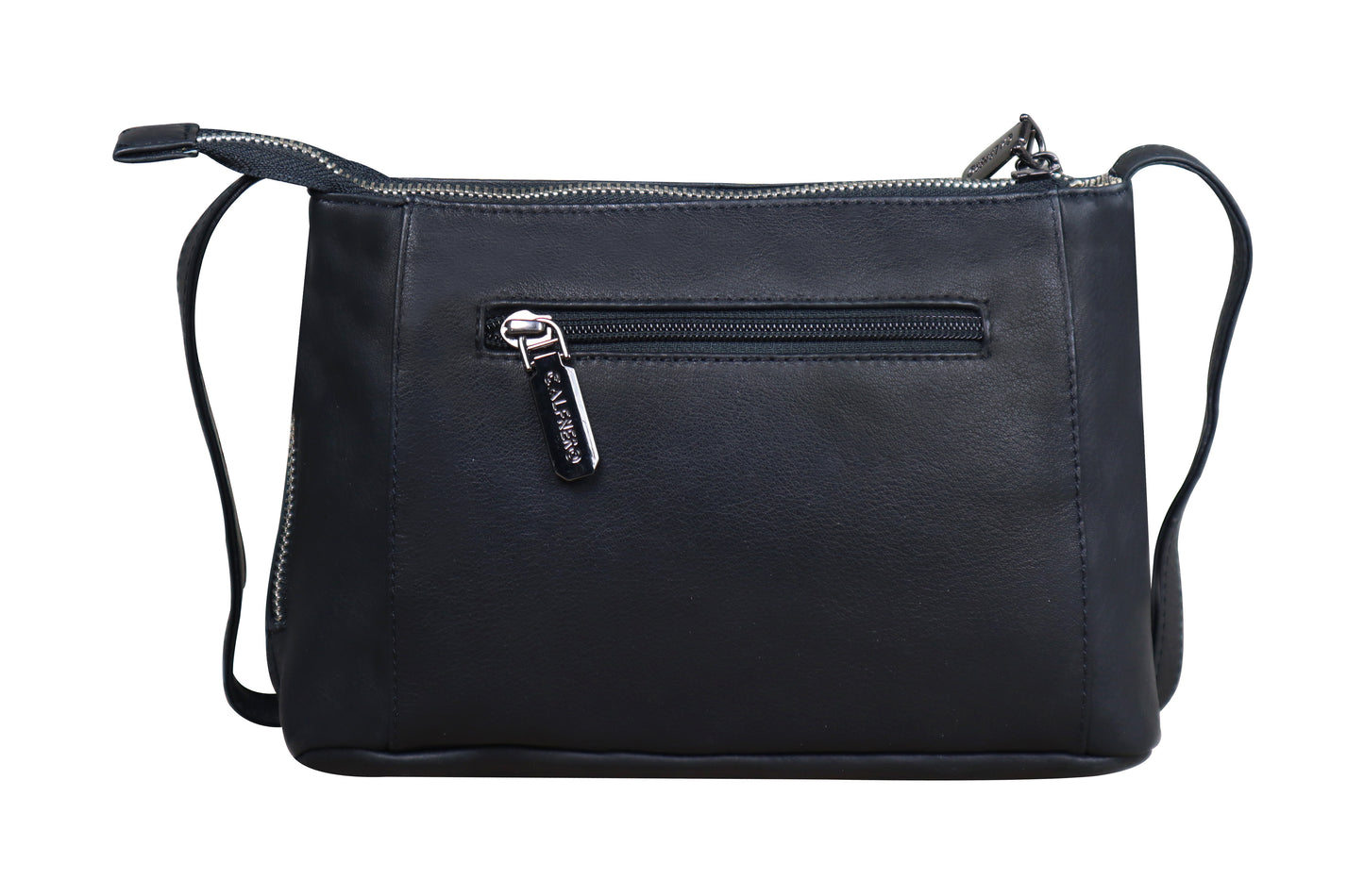 Calfnero Genuine Leather Women's Sling Bag (713935-Black)