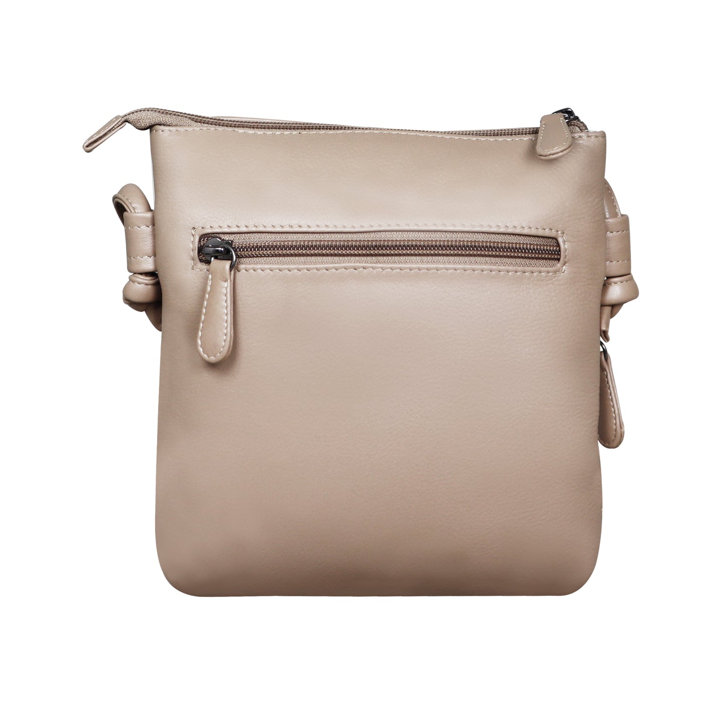 Calfnero Genuine Leather Women's Sling Bag (713984-Beige)