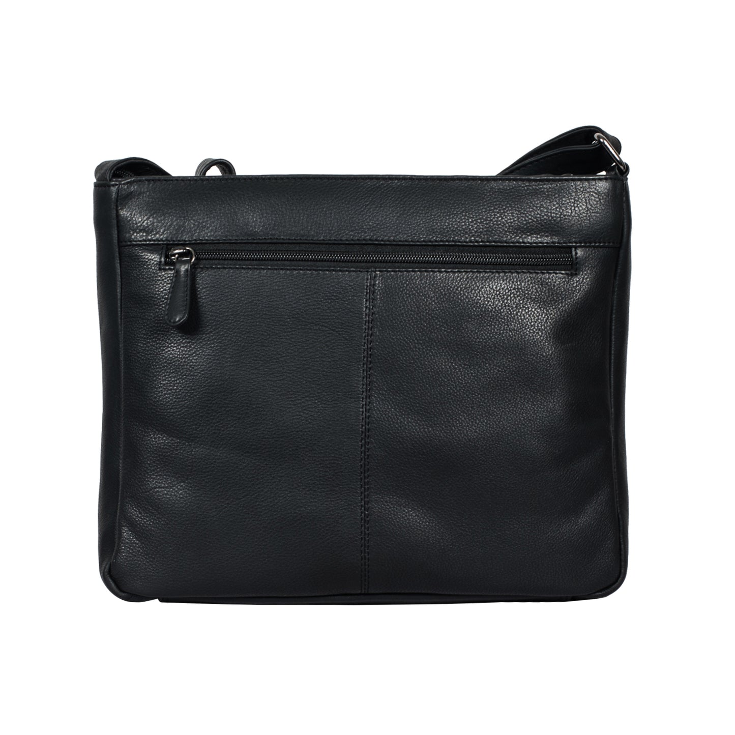 Calfnero Genuine Leather Women's Sling Bag (71686A-Black)