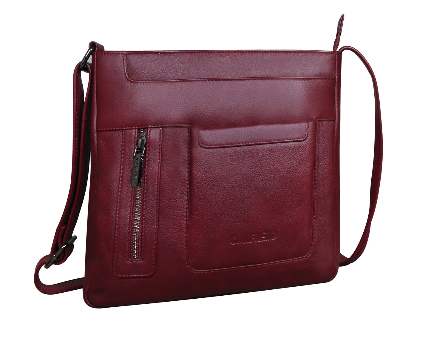 Calfnero Genuine Leather Women's Sling Bag (71686A-Brodo)