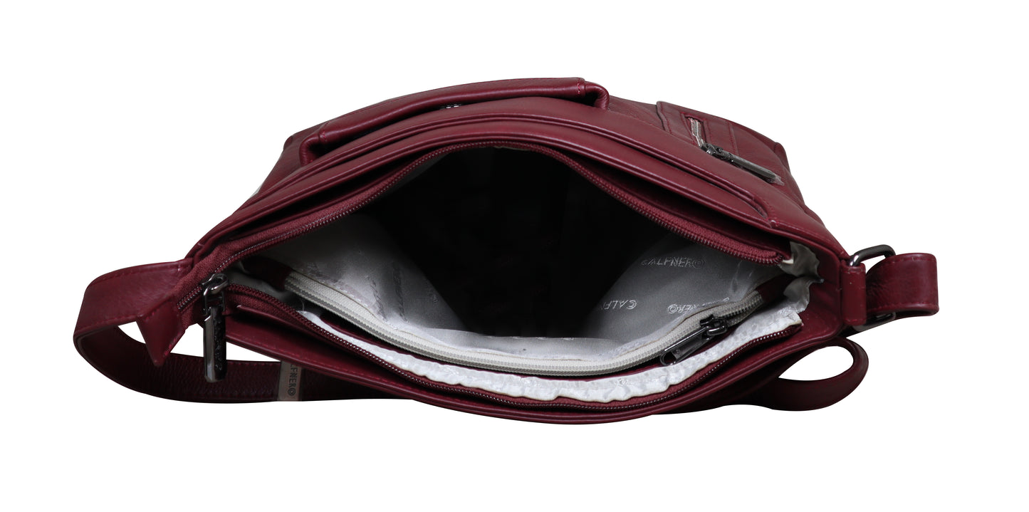 Calfnero Genuine Leather Women's Sling Bag (71686A-Brodo)