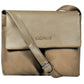 Calfnero Genuine Leather Women's Sling Bag (7189-Taupe)