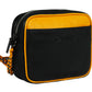 Calfnero Genuine Leather Women's Sling Bag (727485-Black-Yellow)