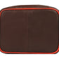 Calfnero Genuine Leather Women's Sling Bag (727485-Brown -Orange)