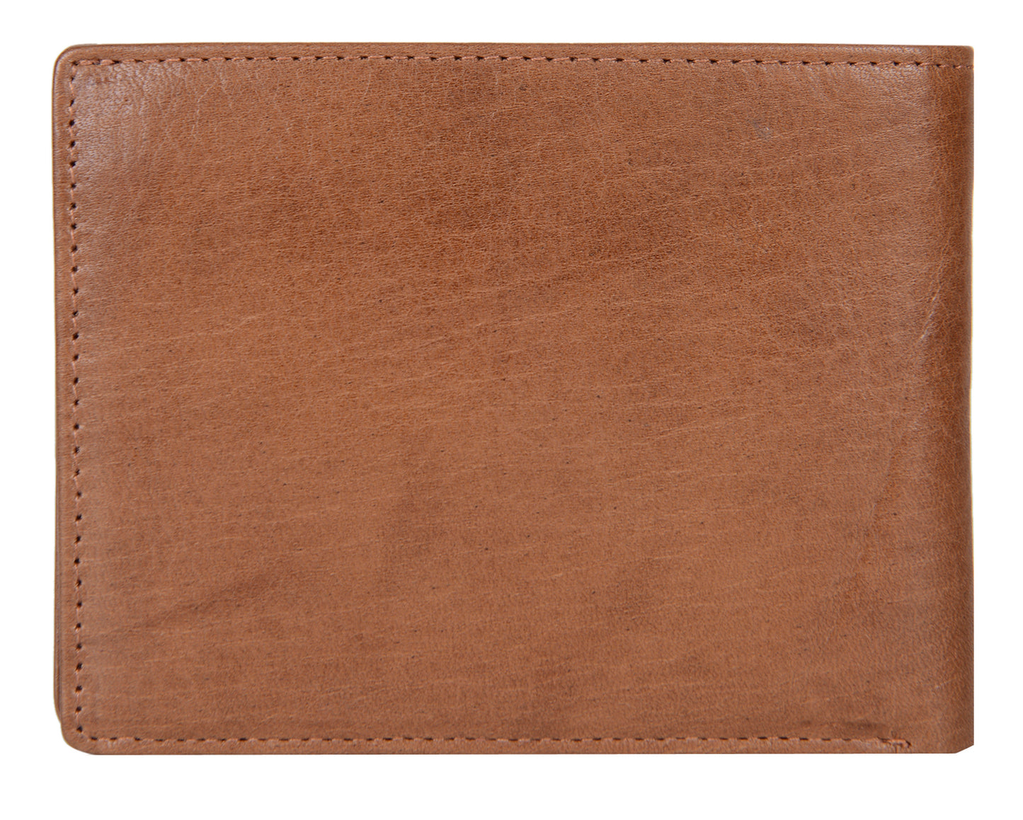 Calfnero Genuine Leather  Men's Wallet (7778-Brown)
