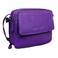 Calfnero Genuine Leather Women's Sling Bag (80056-Violet)