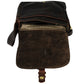 Calfnero Genuine Leather Men's Cross Body Bag (804-Brown)