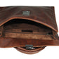 Calfnero Genuine Leather Men's Messenger Bag (A-1724-Brown)
