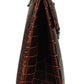 Calfnero Genuine Leather Men's Messenger Bag (A-1724-Cognac-Coco)