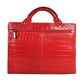 Calfnero Genuine Leather Men's Messenger Bag (A-1724-Red-Coco)