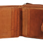 Calfnero Genuine Leather Women's Wallet (AK-81-Cognac)