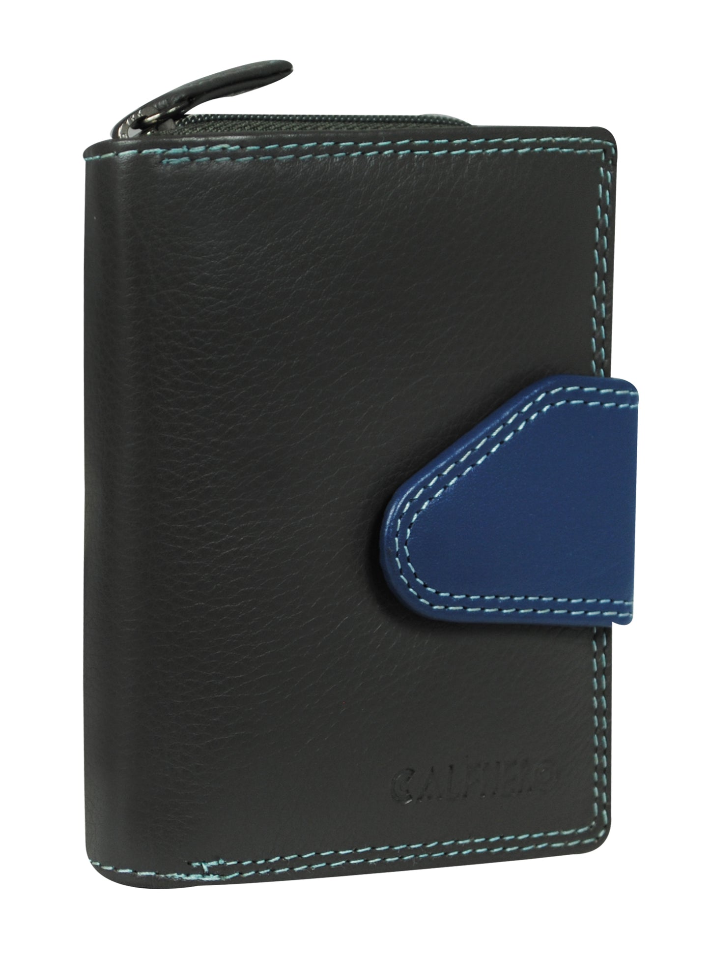Calfnero Genuine Leather Women's Wallet (AK-81-GREY-Multi)