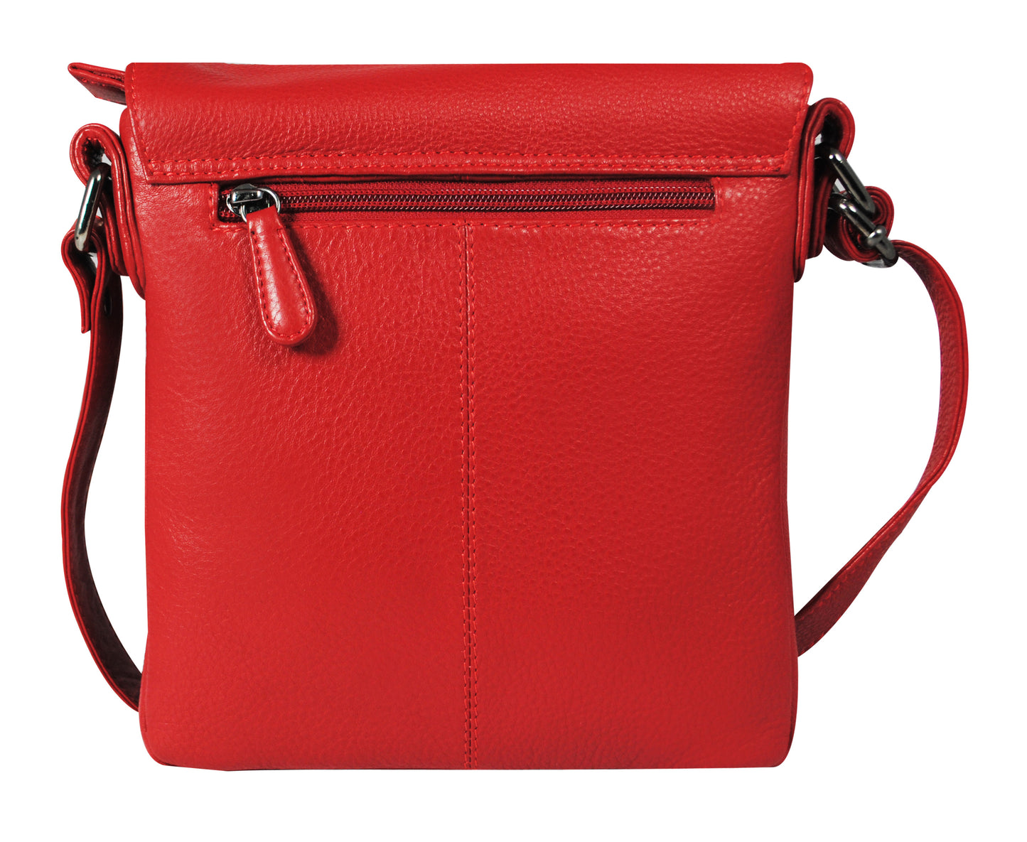 Calfnero Genuine Leather Women's Sling Bag (812-Red)
