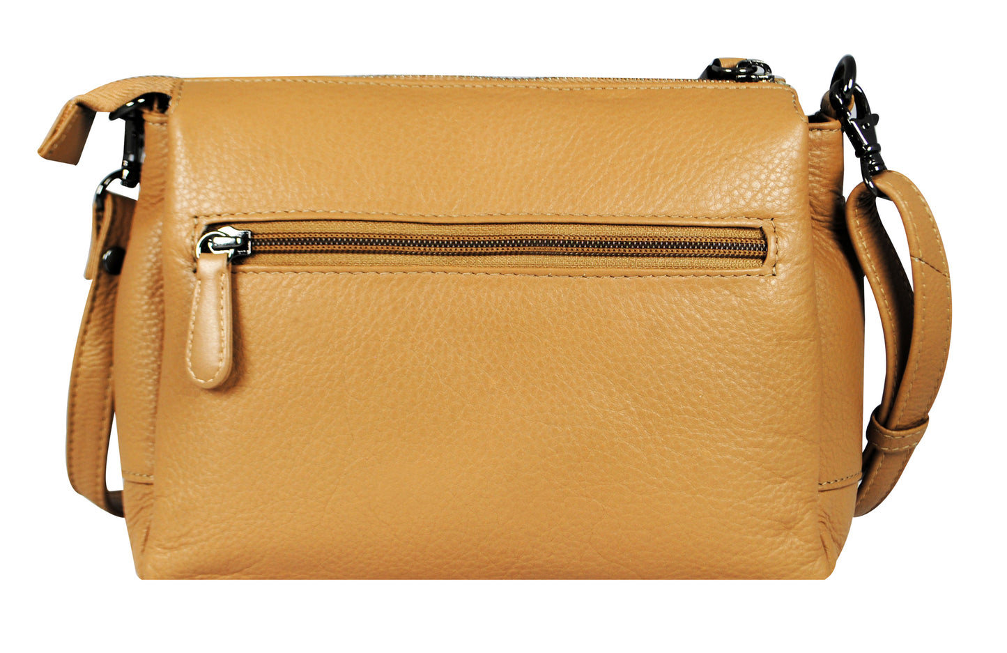 Calfnero Genuine Leather Women's Sling Bag (71967-Beige)