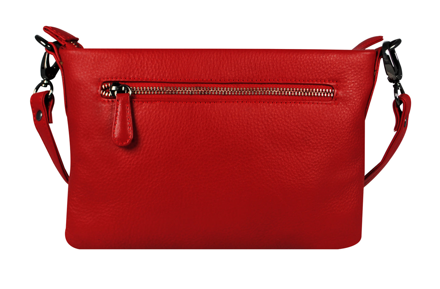 Calfnero Genuine Leather Women's Sling Bag (71002-Red)