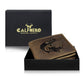 Calfnero Genuine Leather  Men's Wallet (CF-203-Hunter)