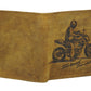 Calfnero Genuine Leather  Men's Wallet (CF-205-Hunter)