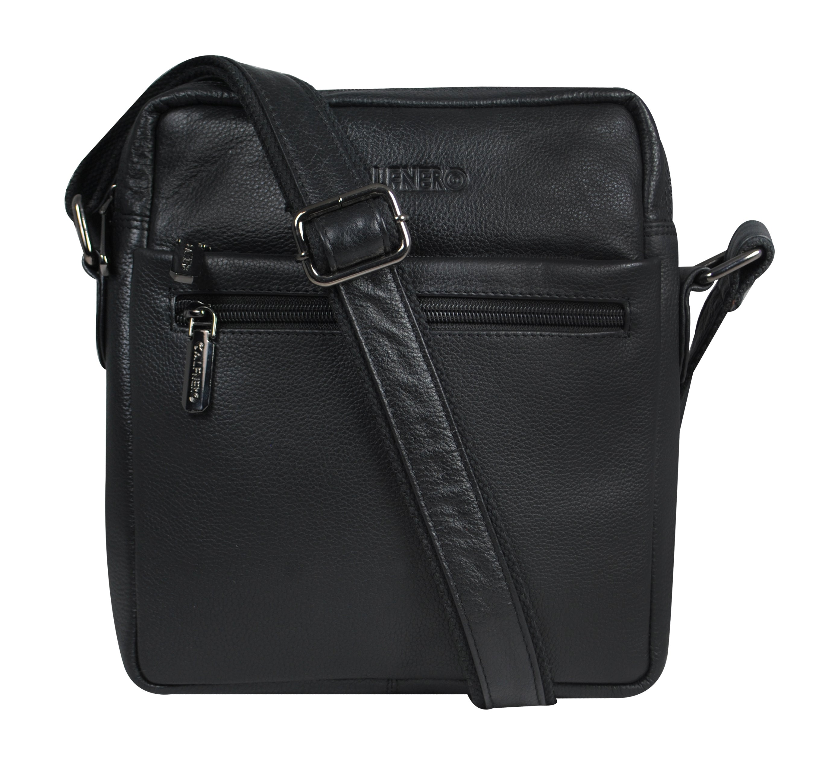 Calfnero Genuine Leather Men's Cross Body Bag (CH-15-Black) – www ...