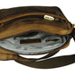 Calfnero Genuine Leather Men's Cross Body Bag (CH-15-Hunter)