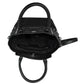 Calfnero Women's Genuine Leather Hand Bag (CON-1-Black)