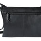 Calfnero Genuine Leather Women's Sling Bag (71437-Black)