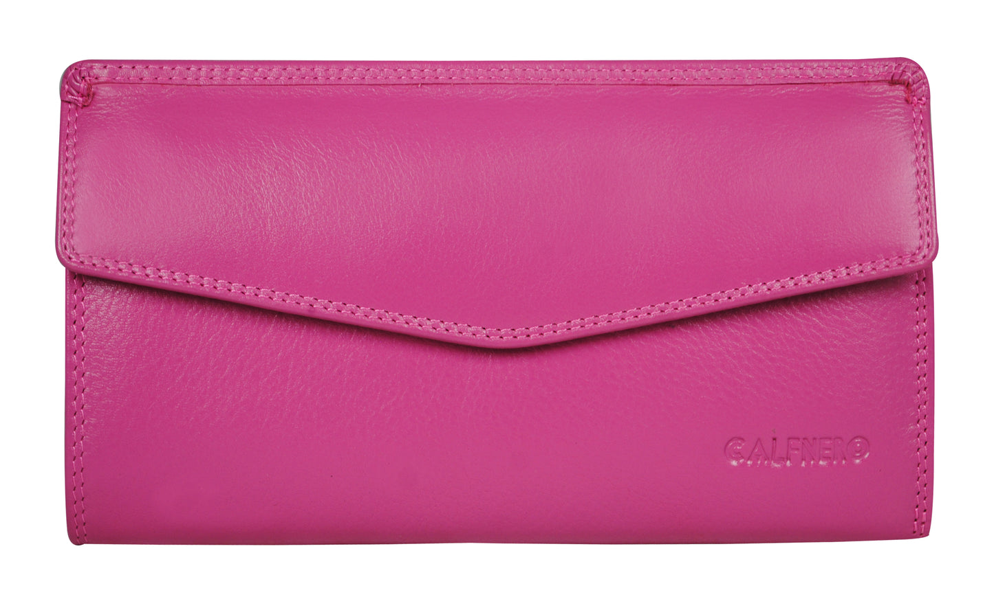 Calfnero Genuine Leather Women's Wallet (740600-Pink)