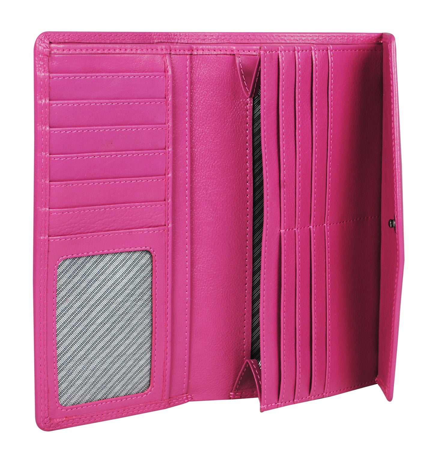 Calfnero Genuine Leather Women's Wallet (740600-Pink)