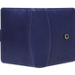 Calfnero Genuine Leather Card Case wallet (602-Purple)