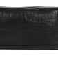 Calfnero Genuine Leather Toiletry Bag Shaving Kit Bag (9550-Black-Coco)