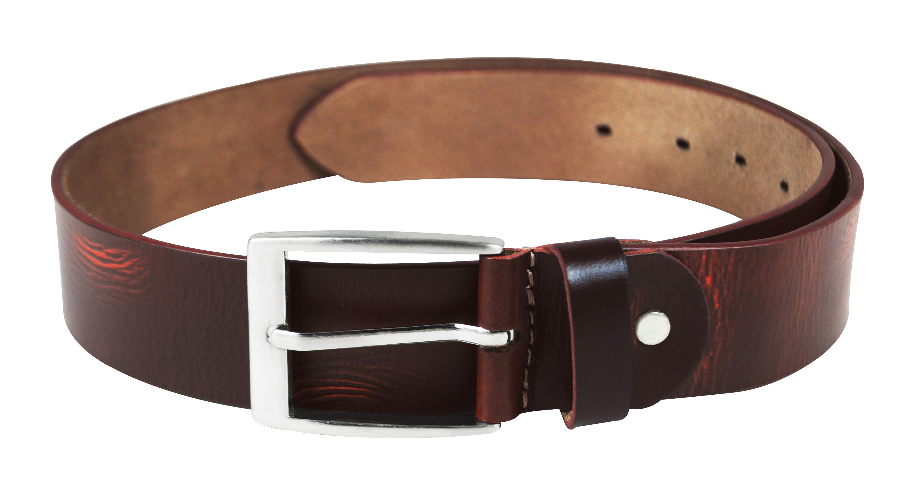 Calfnero Genuine Leather Men's Belt (CB-11-Brown)