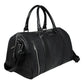Calfnero Genuine Leather Travel Duffel Bag (9906-Black)