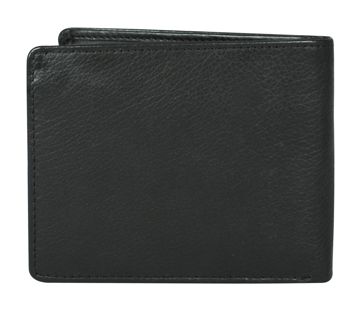 Calfnero Genuine Leather  Men's Wallet (7778-Black)
