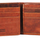 Calfnero Genuine Leather Men's Wallet (756-Tan)