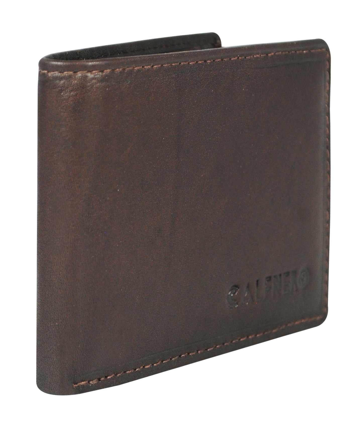 Calfnero Genuine Leather Card Case (100006-Brown)